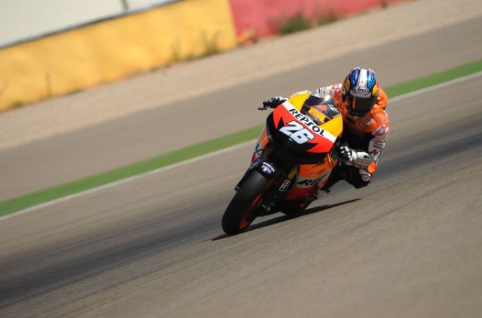 Ο Dani Pedrosa σημείωσε τον ταχύτερο χρόνο των δύο ημερών, τόσο στους αναβάτες της Honda, όσο και σε εκείνους της Yamaha.