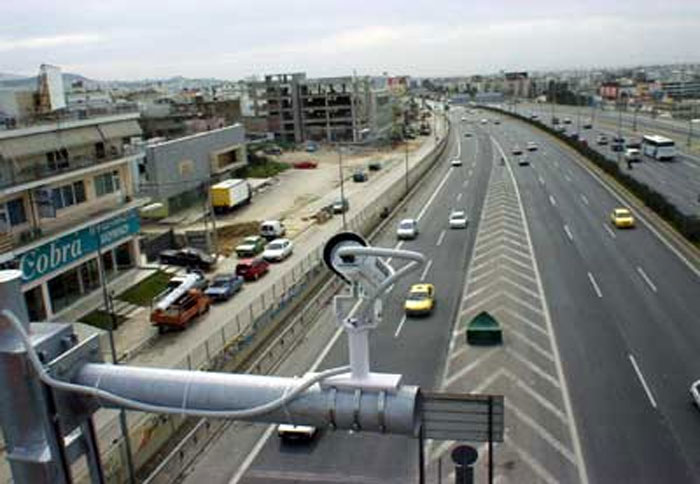 Κάμερες για διαχείριση της κυκλοφορίας