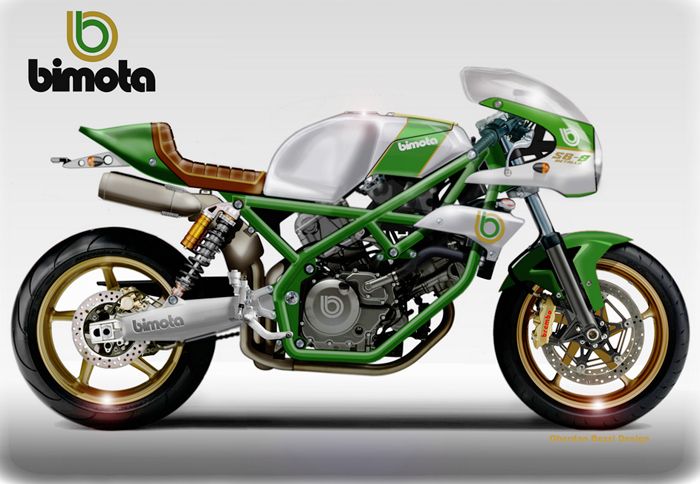 ¶λλο ένα εντυπωσιακό πρωτότυπο από τον Bezzi αυτή τη φορά για την Bimota.