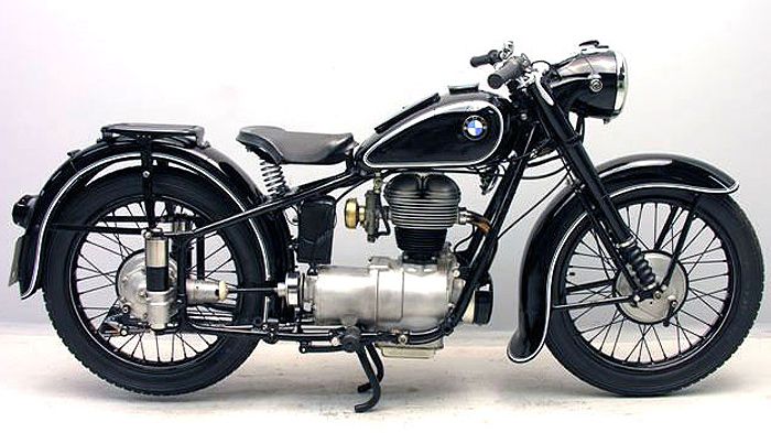 Δεν θα ήταν άσχημο να δούμε και μια μικρή ρετρό BMW με μοτέρ 250 κ.εκ. που να θυμίζει την εικονιζόμενη R25 του 1951. 