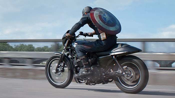 Η νέα Harley-Davidson Street 750 είναι η μοτοσικλέτα που επέλεξε ο Captain America για να σώσει τον κόσμο στη δεύτερη ταινία του.