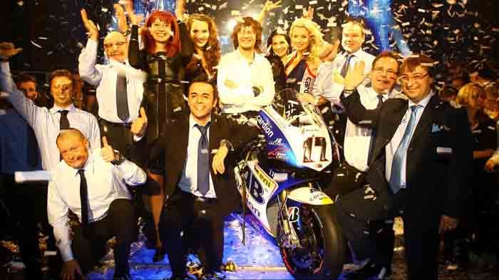 Τη νέα της μοτοσικλέτα ενόψει του πρωταθλήματος του Moto GP παρουσίασε η Cardion AB Motoracing.