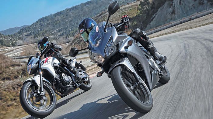 Tα CBR 500R, CB 500F και CB 500X αποτελούν την απάντηση της Honda στις απαιτήσεις της νεοσύστατης κατηγορίας Α2