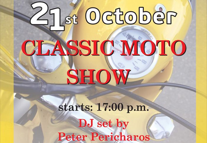 Με δύο ξεχωριστά event θα γιορτάσει η Ελληνική Λέσχη Φίλων Κλασικής Μοτοσικλέτας τη συμμετοχή της στο 9ο Concours d Elegance.