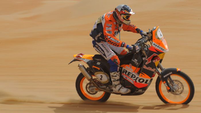 Απών από το επερχόμενο Rally Dakar, ο Marc Coma.	