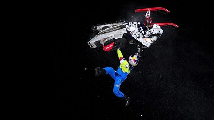 Ο νικητής του Best-Trick με Snowmobile στα Χ Games