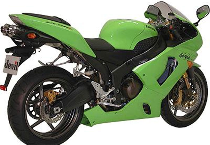 Racing εξάτμιση για το ZX-6R