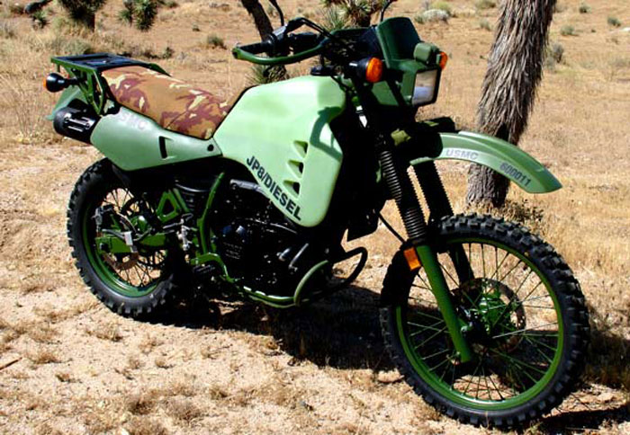 Kawasaki KLR 650 Diesel!