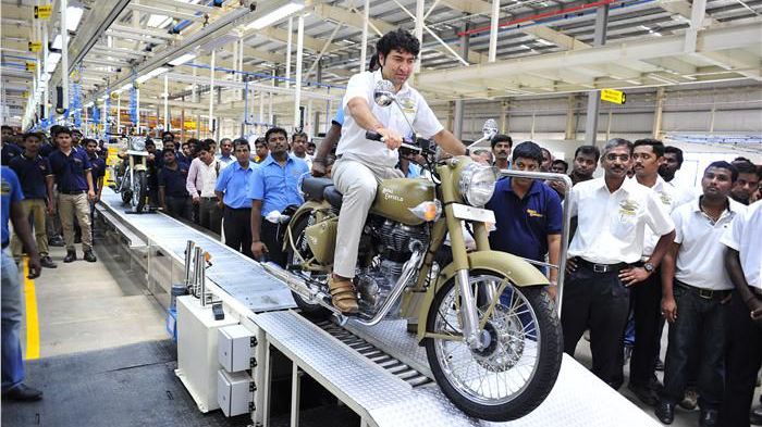 Η Royal Enfield άνοιξε ένα ακόμη εργοστάσιο στην Ινδία, με σκοπό να ξεπεράσει την παραγωγή 500.000 μοτοσικλετών ετησίως. 