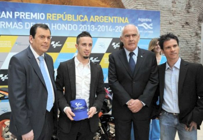 Στην εκδήλωση για την παρουσίαση του Grand Prix της Αργεντινής ήταν ο Υπουργός Τουρισμού της χώρας και άλλα δυνατά ονόματα στο χώρο του MotoGP.