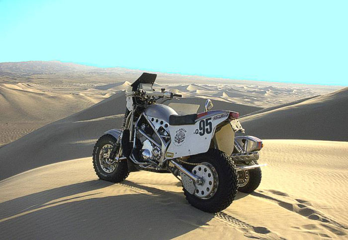 Η Harley στο Dakar