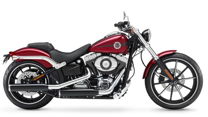 To Breakout είναι βασισμένο στο Softail, αλλά διαθέτει τον δικό του χαρακτήρα.