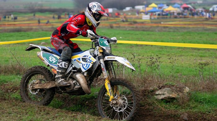 Νίκη στους νέους ο Αρτέμης Σφηναρολάκης με την Husqvarna TE 125 στον 1ο αγώνα του Πανελλήνιου Πρωταθλήματος Enduro.