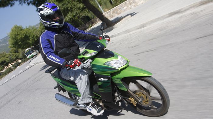 O ιδιοκτήτης ενός Kawasaki ZX-130 θα ξοδεύει 2,5 ευρώ την ημέρα, για τα επόμενα δύο χρόνια. 