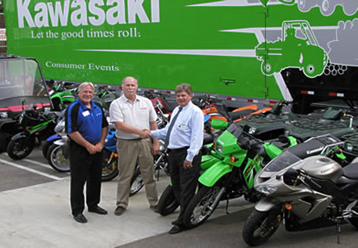 Η Kawasaki κάνει δωρεά!