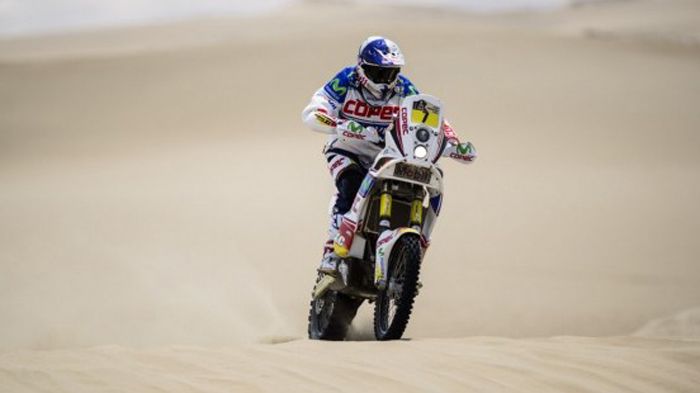 O Francisco Lopez, με ΚΤΜ, ήταν ο μεγάλος πρωταγωνιστής της 6ης ημέρας του Rally Dakar.