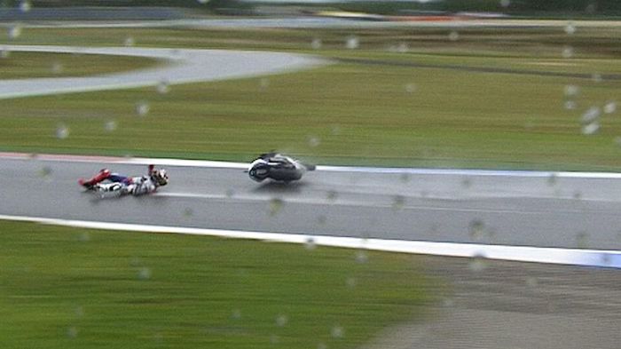 Βίντεο της πτώσης του Lorenzo