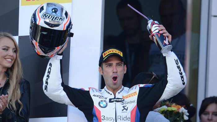 O Marco Melandri δεν έκρυψε τη δυσφορία του για την αντίδραση των κριτών, στο ατύχημα του Checa.