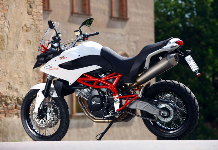 Moto Morini Granpasso στην παραγωγή.