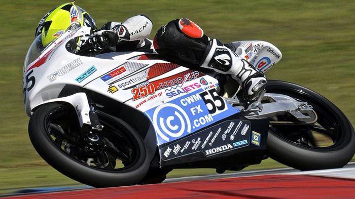 'Ατυχος στάθηκε στη δεύτερη επίσκεψη του στο Assen o Νότης. Θυμίζουμε πως στην προηγούμενη συνάντηση του Moriwaki Cup στην ίδια πίστα είχε φύγει με νί