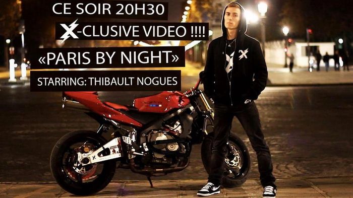 Paris by Night από τον stuntman Thibaut Nogues!