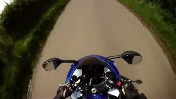 Πήρε τα βουνά με superbike!