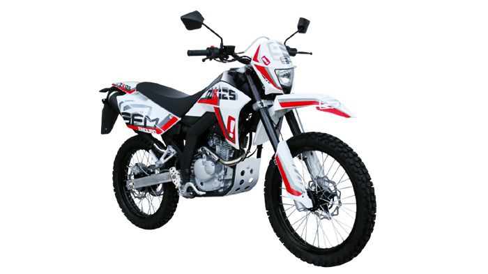 Το ZX 125 αποτελεί την enduro έκδοση του νέου μοντέλου της SFM.