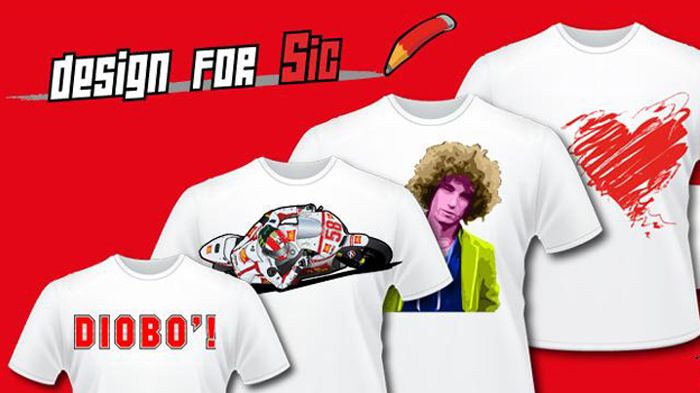 Σχεδιάστε το t-shirt του Ιδρύματος Marco Simoncelli για το 2015 και κερδίστε!