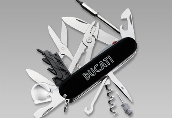 «Ελβετικός» σουγιάς Ducati