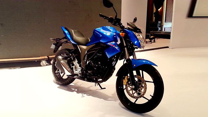 Βαφτίζοντας το με το παρατσούκλι Gixxer η Suzuki παρουσίασε για την Ινδία μια νέα μικρή μοτοσικλέτα 155 κ.εκ.