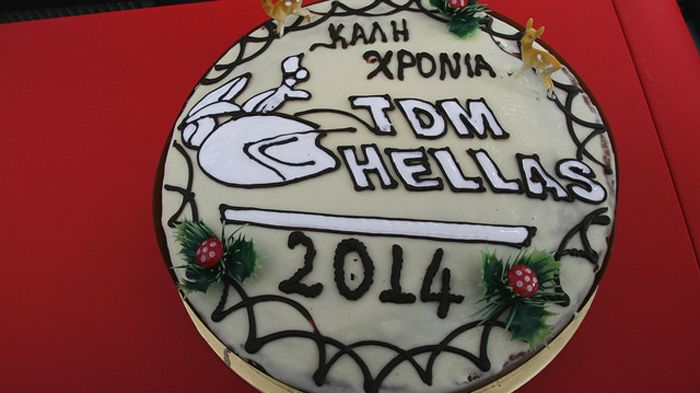 Έπειτα από δύο χρόνια το TDM Hellas Club επέστρεψε στα κεντρικά της Yamaha για να κόψει την καθιερωμένη βασιλόπιτα.