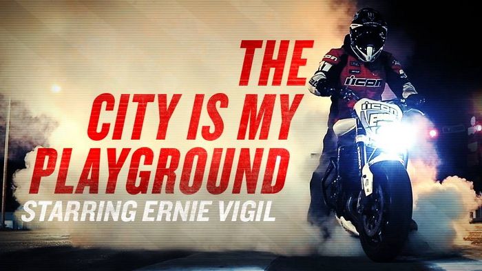 The city is my playground. Με τον Ernie Vigil