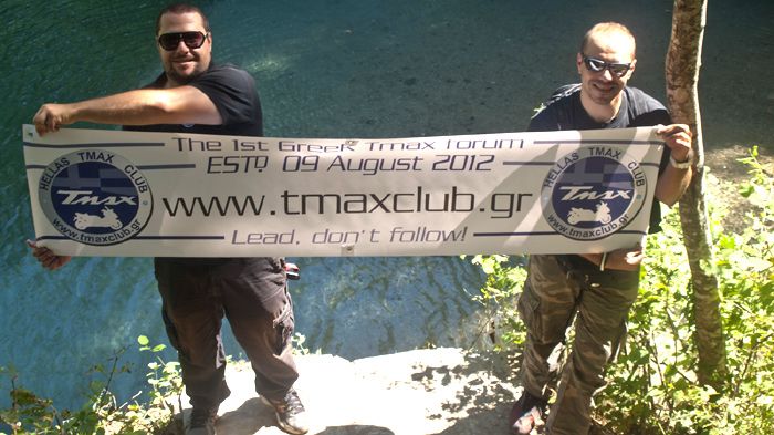 Τη Σμαραγδένια Λίμνη μέλη τόσο από  Tmaxclub.gr όσο και από το ScooterClubHellas Θεσ/νικης.