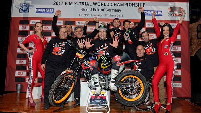 Παγκόσμιος πρωταθλητής Indoor Trial, ο Toni Bou