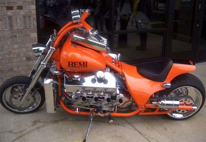 Hemi μοτοσικλέτα 800 ίππων