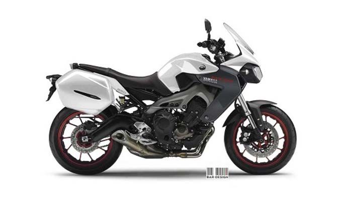 Η Luca Bar Design προτείνει το Yamaha MT-DM 850 Concept, ένα MT-09 μεταμορφωμένο σε TDM! 