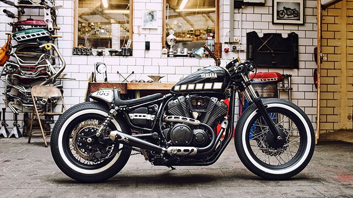 Yamaha Yard Built: XV950 The Face by Kingston Customs.