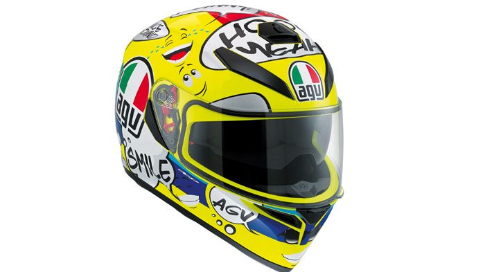 Full face κράνος κατασκευασμένο από HRV-TH (High Resistant thermoplastic Design).