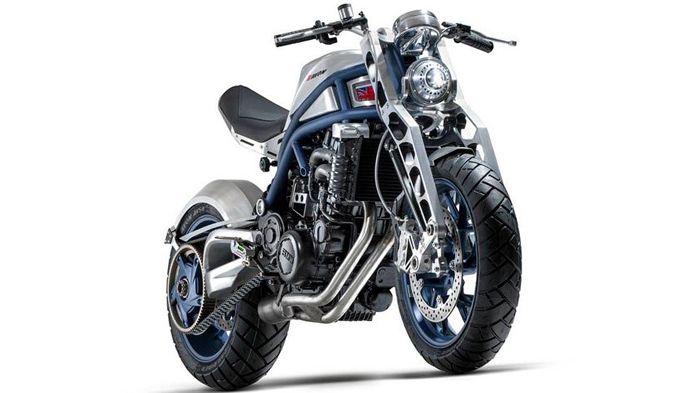 Εντυπωσιακό στην εμφάνιση το X-Over, από αυτή τη γωνία θυμίζει καταδιωκτικό αεροπλάνο.