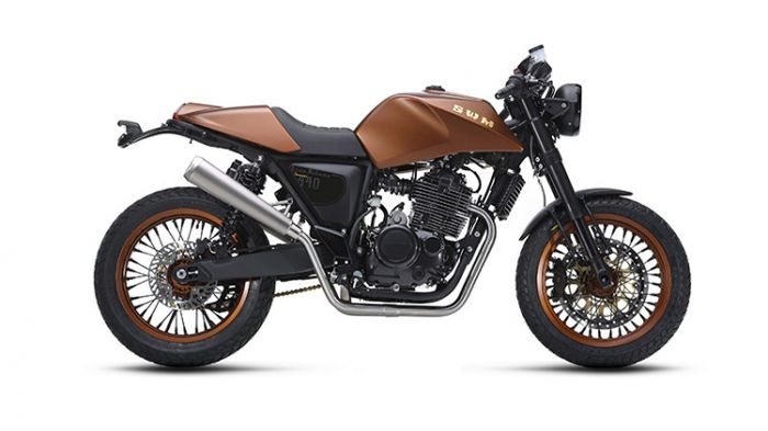 To Gran Milano 440 φορά έναν αερόψυκτο μονοκύλινδρο κινητήρα της Shineray.