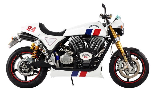 Μετά το εικονιζόμενο 24 η Hesketh θέλει να δημιουργήσει την Bugatti των μοτοσικλετών!