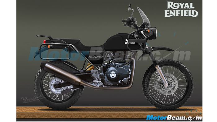 Η καλλιτεχνία του MotorBeam έχει ενσωματώσει όλες τις φωτογραφικές ενδείξεις για το ποιόν του Himalayan.