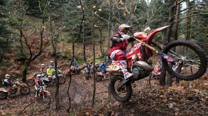 Ο Johny Aubert με το Beta του, στα Ευβοϊκά χώματα.