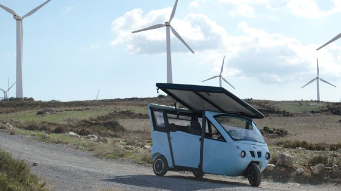 Η ανακλινόμενη οροφή του Sunnyclist μπορεί με τη σωστή στόχευση να βελτιώσει την απόδοσή της ως και 30%.