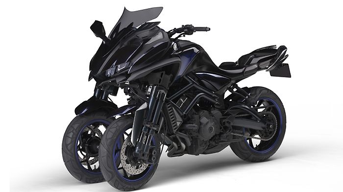 Η Yamaha έχει πάρει πολύ σοβαρά τους τρεις τροχούς όπως μας επιβεβαιώνει και με το LMW - MWT-9 concept.