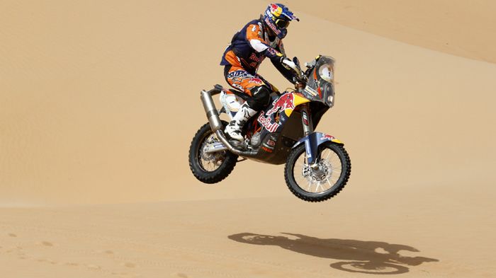 Κυρίαρχος για μία ακόμη φορά σε αγώνα Rally, ο θρύλος των αγώνων, Marc Coma, με την εργοστασιακή ομάδα Red Bull KTM.