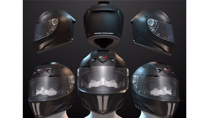 Η Intelligent Cranium Helmets φιλοδοξεί να βγάλει στην αγορά το τέλειο κράνος.