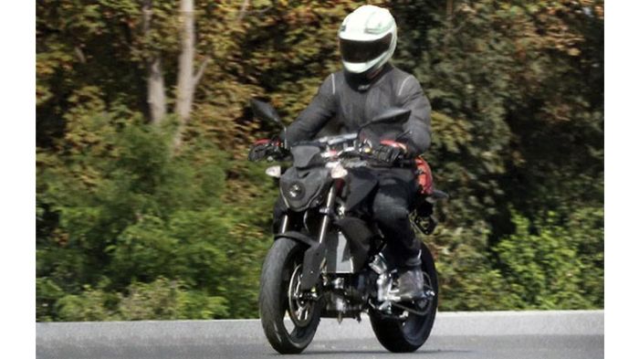 Αυτό είναι το υπό δοκιμή πρωτότυπο της BMW-TVS.
