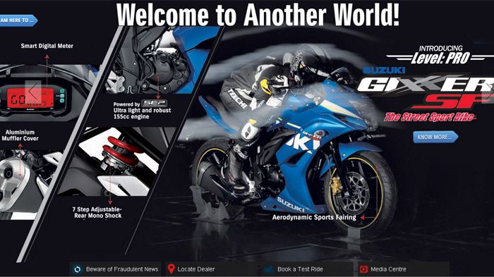 Όμορφη μοτοσικλέτα 155 κ.εκ. το Gixxer SF, που θα μπορούσε να κάνει καλές πωλήσεις και στην Ελλάδα. Για την ώρα, αφορά στην Ινδία, και στην Ιαπωνία.