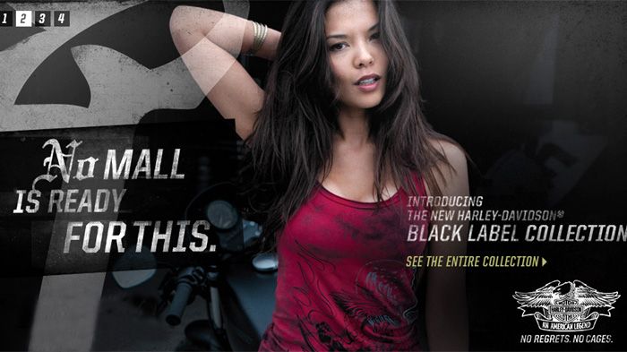 Black label καλοκαιρινή συλλογή ρούχων και αξεσουάρ από τη Harley Davidson.